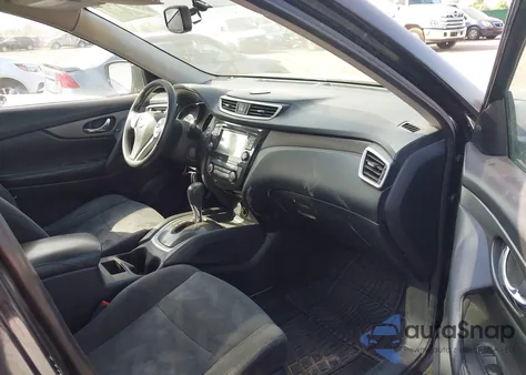 2014 Nissan Rogue Sv z USA, uszkodzony, nr VIN 5N1AT2MT9EC772753